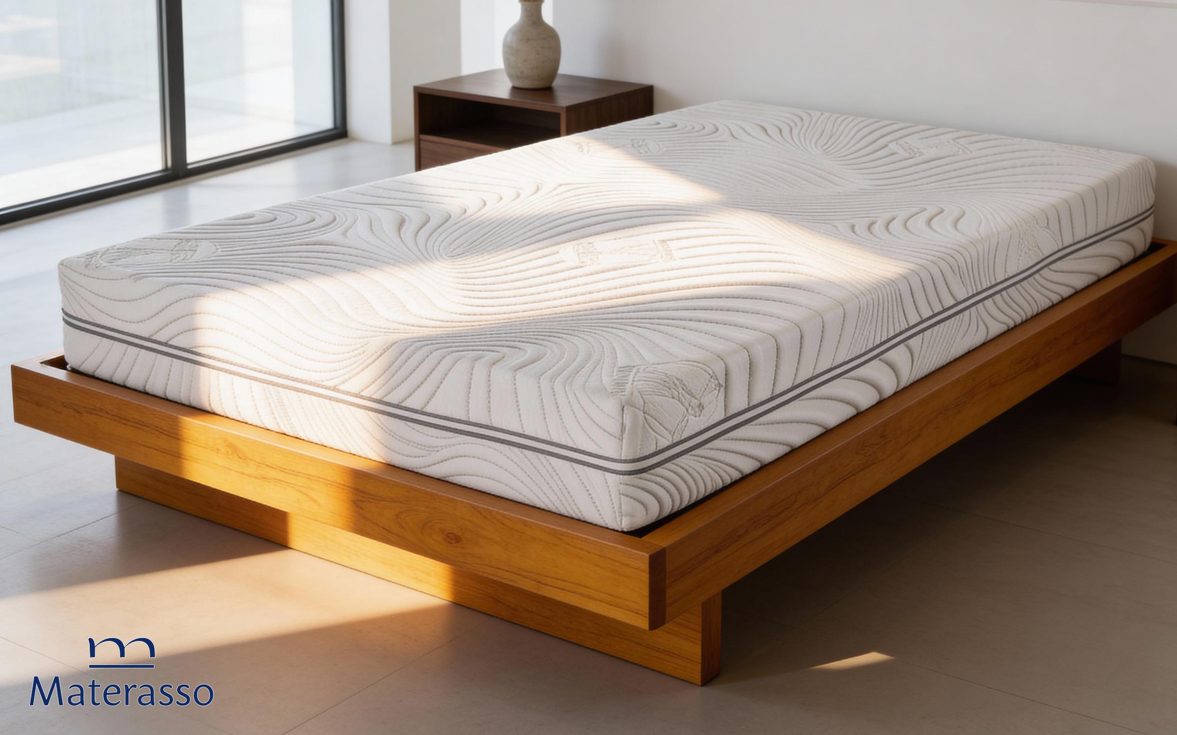 Saltea 90/200, cu doua fete Visco Wind, alb  3